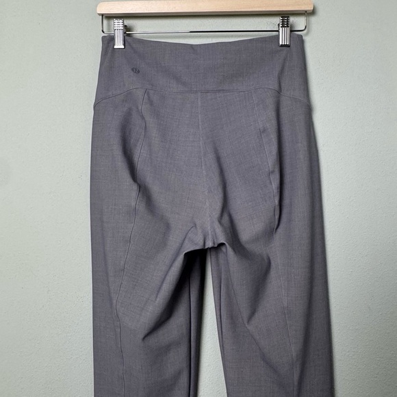 Lululemon Here to There High-Rise 7/8 Pant‎ in Crosshatch Magnet Grey Multi - 8 - Picture 10 of 15